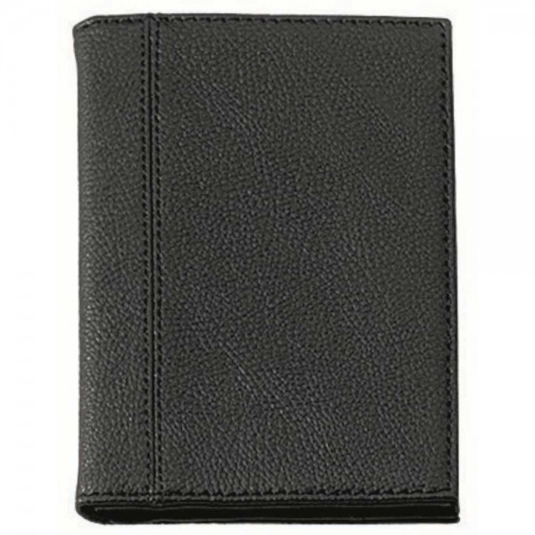 CreativDesign® Ausweistasche "Paper 2 DeLuxe" schwarz/schwarz
