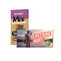 Rettergut Schokolade Werbeschuber Rettergut Schokolade Werbeschuber