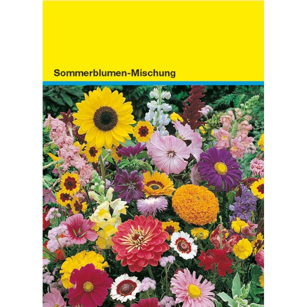 Samentütchen bunte Blumenmischung 82 x 114 mm
