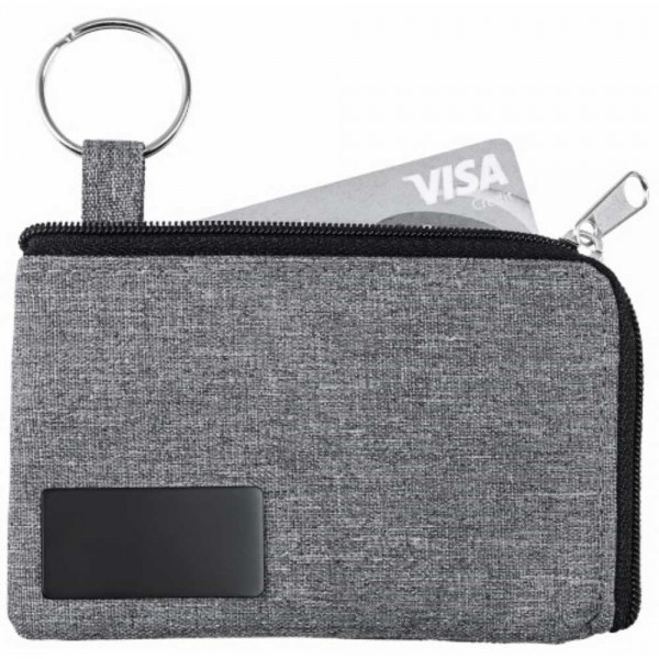 BlackMaxx® Schlüsseltasche "MetropolitanKey" grau