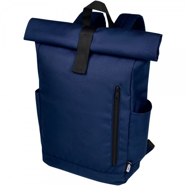 Byron 15,6" GRS RPET Roll-Top Rucksack 18 L