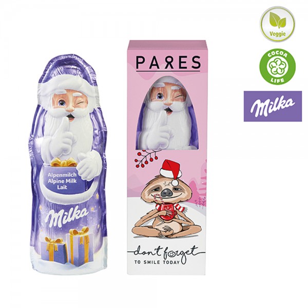 Milka Weihnachtsmann Box
