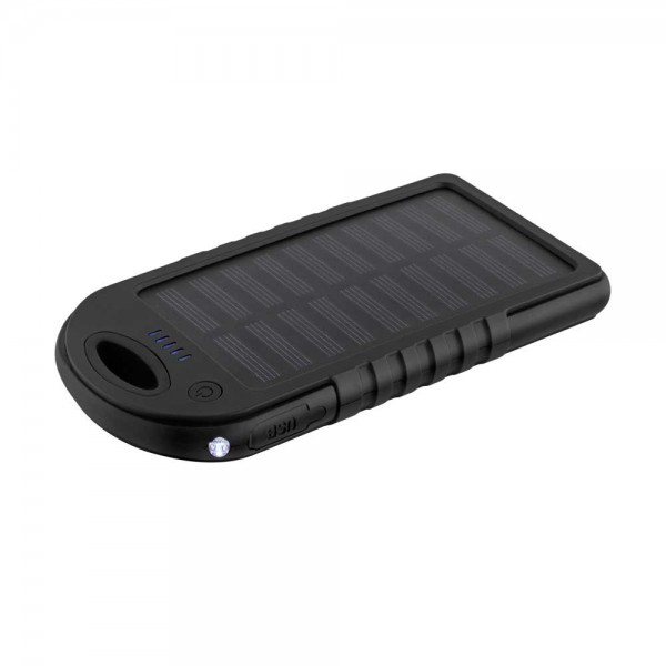 Metmaxx® Solar Powerbank "SolarBankPro4" schwarz