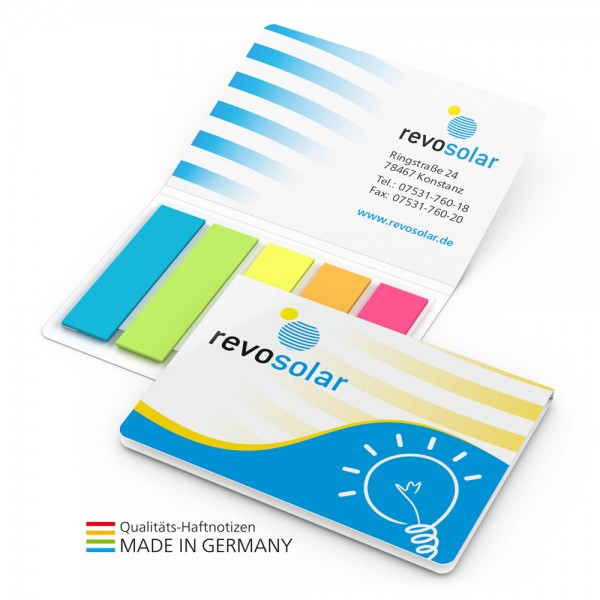 Memo-Card Papiermarker bestseller, Softcover gloss