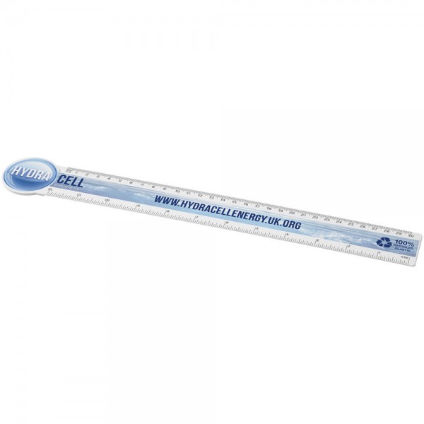 Tait 30 cm kreisförmiges Lineal aus Recycling-Kunststoff