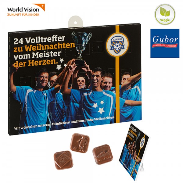 Fußball-Schoko-AK