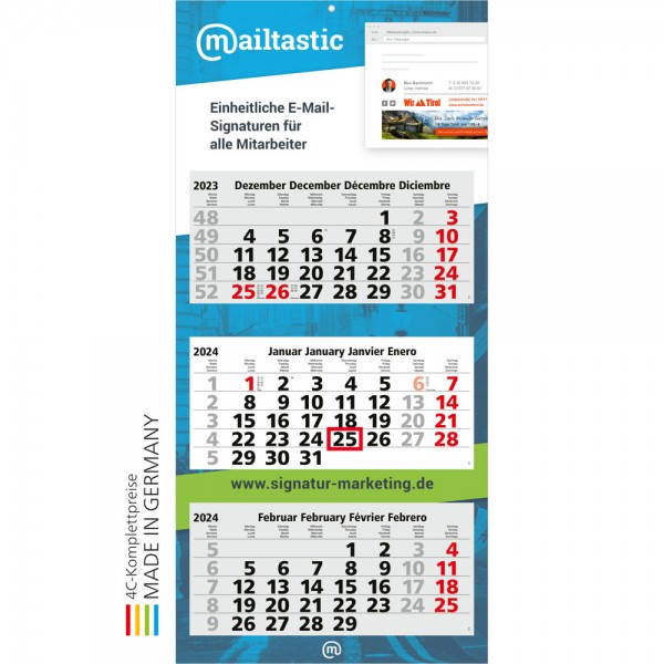 Maxi Light 3 x.press inkl. 4C-Druck