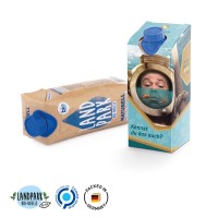 Landpark Mineralwasser Werbeverpackung aus weißem Karton Tetra Pak 0,5l naturelle Landpark Mineralwasser Werbeverpackung aus weißem Karton Tetra Pak 0,5l naturelle