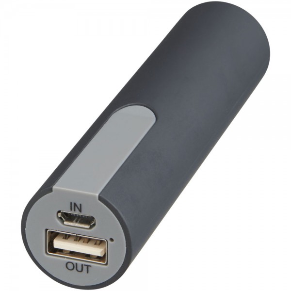 Jinn 2200 mAh Powerbank mit gummierter Oberfläche
