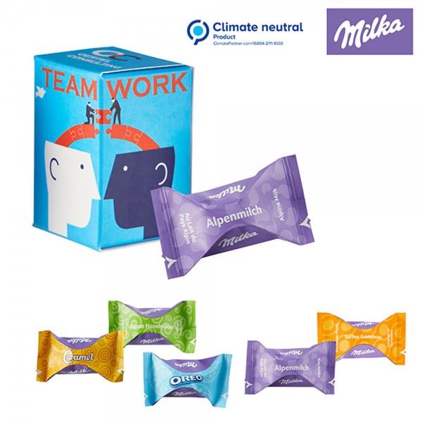 Mini Promo-Tower m. Milka Zarte Momente