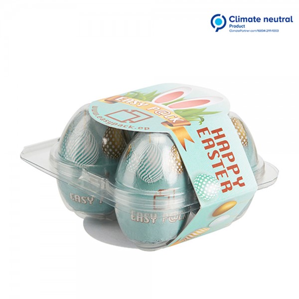 4er Eier-Box m. Banderole
