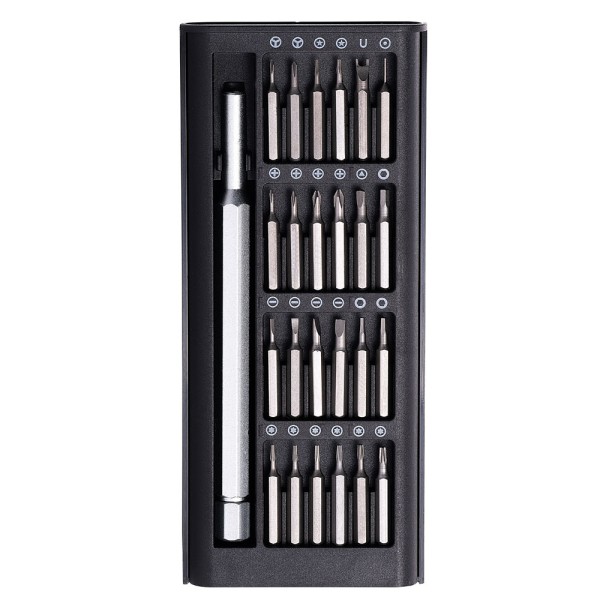 DIY2 Feinwerkzeugset mit 24 Bits und Präzisionsschraubendreheraufnahme