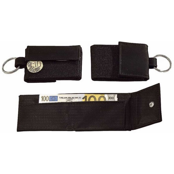 BlackMaxx® Minibörse "MoneyOrganizer" schwarz