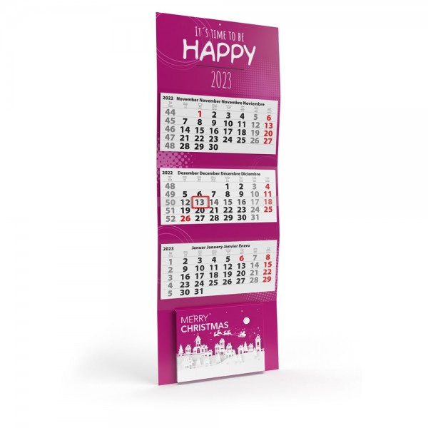 Jahreskalender mit Adventskalender