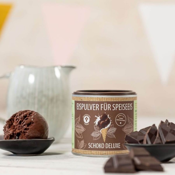 Eispulver Schoko Deluxe in der Dose