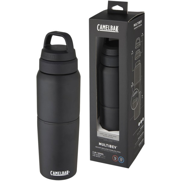 CamelBak® MultiBev 500 ml vakuumisolierte Edelstahlflasche und 350 ml Becher
