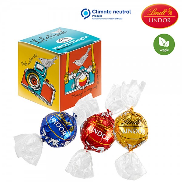 Mini Promo-Würfel m. Lindor Mix