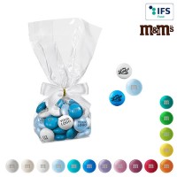 Personalisierte M&M'S® im Tütchen mit Schleife, 40 g Personalisierte M&M'S® im Tütchen mit Schleife, 40 g