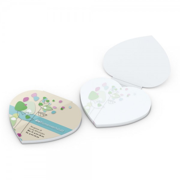 Cover Form 94 x 66 mm, Herz