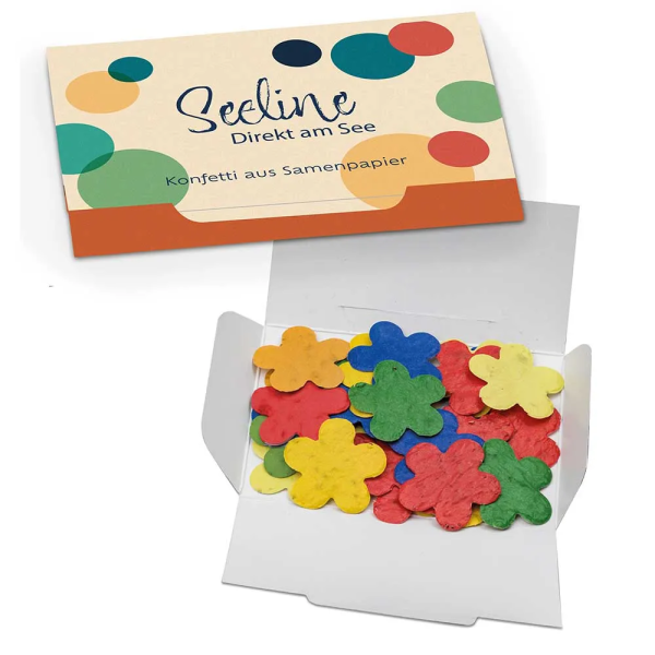 Samenpapier-Konfetti