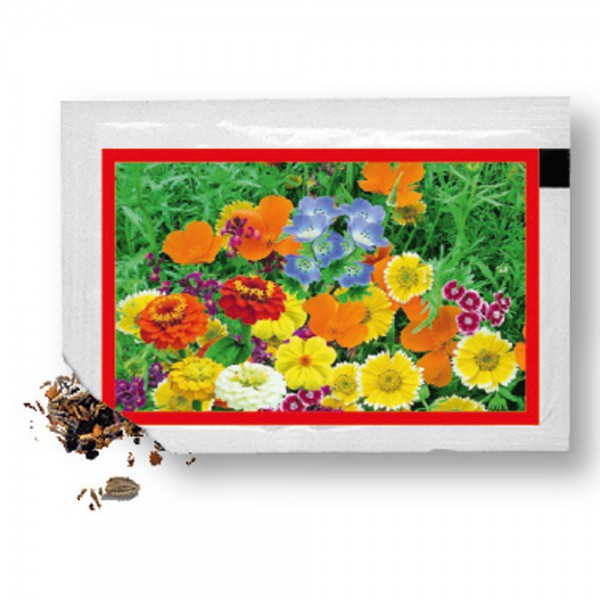 Samentütchen bunte Blumenmischung 80 x 55 mm